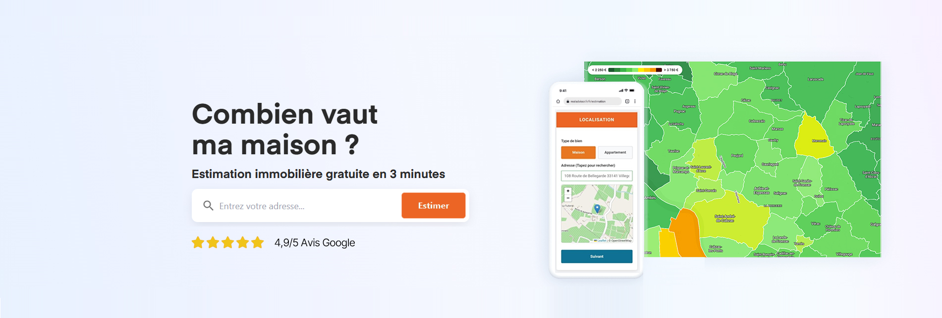 Fond Combien vaut sa maison Villegouge et ses alentours PC ET TABLETT 3