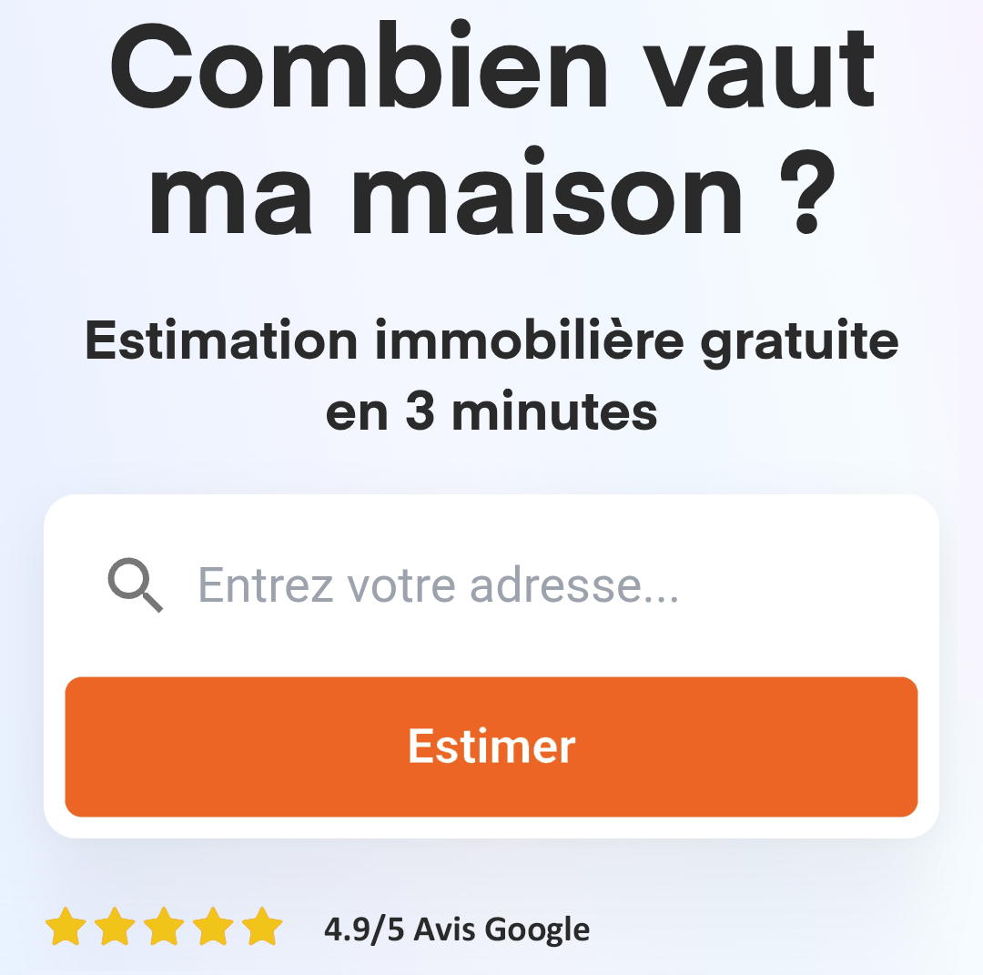 Fond Estimer sa maison Villegouge et ses alentours