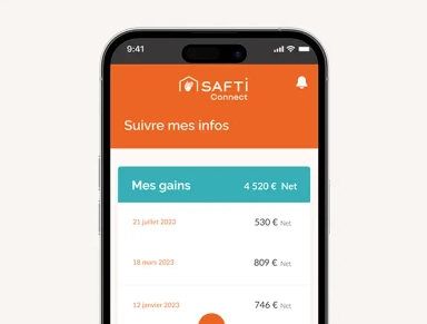 Partage safti connect